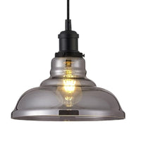 Smoked Glass Easy Fit Pendant
