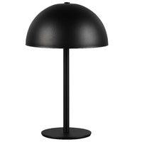 Trio Lighting R54891132 LED Black Dome Shape USB Rechargeable Touch Table Lamp