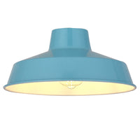 Duck Egg Metal Dome Pendant Light Shade