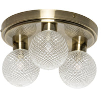 Antique Brass Bathroom Ceiling Light