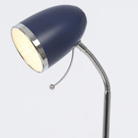 Blue Adjustable Table Lamp