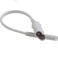 White Under Cabinet Link Light Connecting Cable 250mm