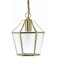 Oaks Lighting 1044 PB | Polished Brass Indoor Pendant Light
