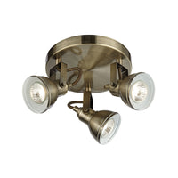 Searchlight 1543AB | Antique Brass Indoor Spot Light
