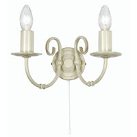 Oaks Lighting 3380/2 IV | Ivory Indoor Wall Light