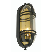 Oaks Lighting 350 BK | Black Outdoor Bulkhead