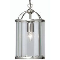 Oaks Lighting 351/1 AC | Antique Chrome Indoor Pendant Light