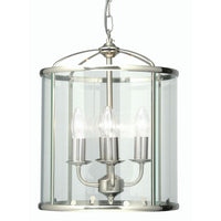 Oaks Lighting 351/4 AC | Antique Chrome Indoor Pendant Light