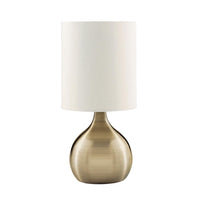 Searchlight 3923AB | Antique Brass Indoor Table Lamp