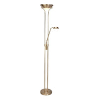 Searchlight 5430AB | Antique Brass Indoor Floor Lamp