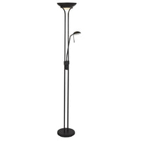 Searchlight 5430BK | Matt Black Indoor Floor Lamp