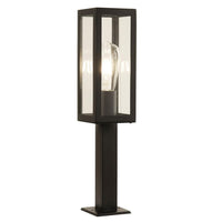 Searchlight 6441-450BK | Black Outdoor Pedestal Light