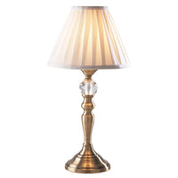DAR BEA4075 | Antique Brass Indoor Table Lamp