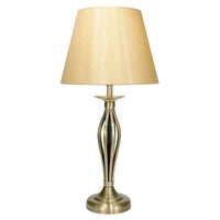 DAR BYB4075 | Antique Brass Indoor Table Lamp