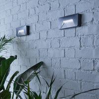 Anthracite Surface Mount Brick Light