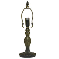 8" Tiffany Style Vintage Table Lamp with Harp & Stirrup 35cm