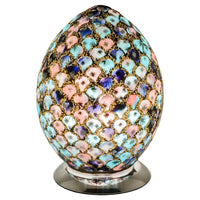 Febland LM74BP | Mosaic Egg Lamp | Discount Home Lighting