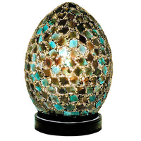 Febland LM77DG | Mosaic Egg Lamp | Discount Home Lighting