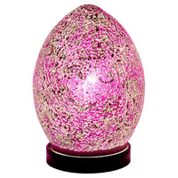 Febland LM77PR | Mosaic Egg Lamp | Discount Home Lighting