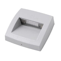 Grey Coast LED Exterior Flush Square Wall Light 150mm