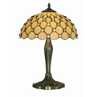 Oaks Lighting OT 1562/14 TL | Tiffany Glass Indoor Table Lamp