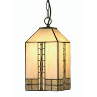 Oaks Lighting OT 1849 P | Tiffany Glass Indoor Pendant Light