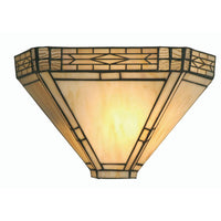 Oaks Lighting OT 1849 WB | Tiffany Glass Indoor Wall Light