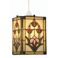 Oaks Lighting OT 25 GARDEN | Tiffany Glass Non Electrical Pendant