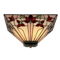 Oaks Lighting OT 3589/14 R | Tiffany Glass Indoor Pendant Light