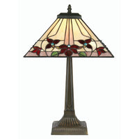 Oaks Lighting OT 3589/14 TL | Tiffany Glass Indoor Table Lamp