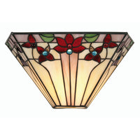 Oaks Lighting OT 3589 WB | Tiffany Glass Indoor Wall Light