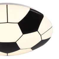 LED Black & White Wall & Ceiling Light Football Kids Children Room