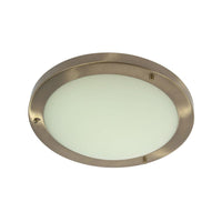 Oaks Lighting RONDO/30 AB | Antique Brass Indoor Bathroom Light