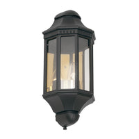 Oaks Lighting WESTMINSTER BLK | Black Outdoor Wall Light